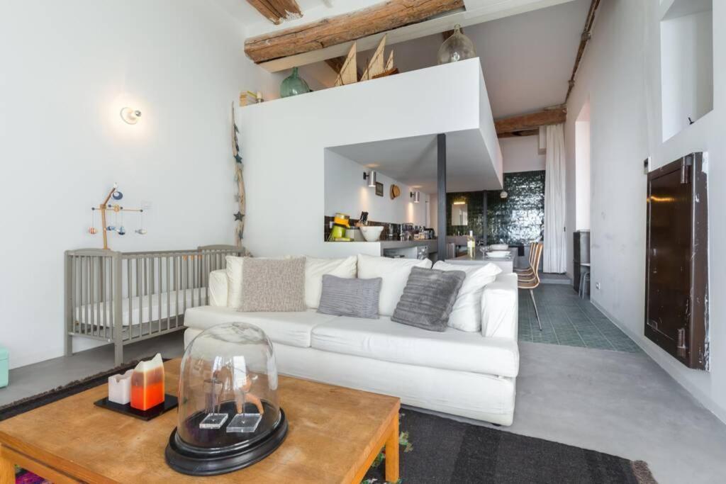 06J - Superb Duplex Loft With Ac - Sea View Διαμέρισμα Νίκαια Εξωτερικό φωτογραφία