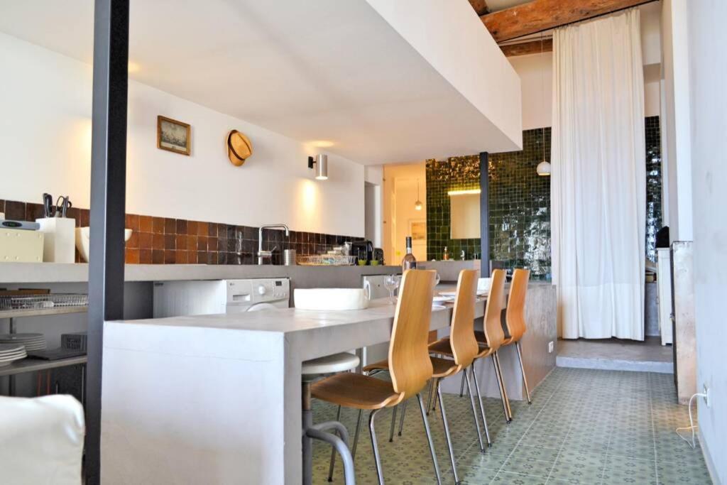 06J - Superb Duplex Loft With Ac - Sea View Διαμέρισμα Νίκαια Εξωτερικό φωτογραφία