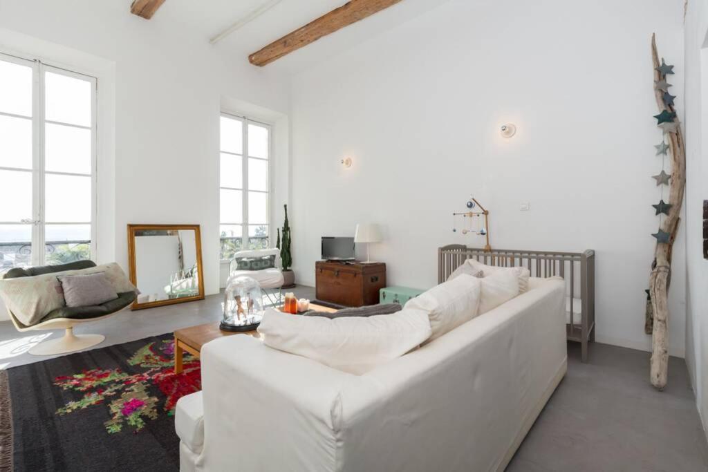 06J - Superb Duplex Loft With Ac - Sea View Διαμέρισμα Νίκαια Εξωτερικό φωτογραφία