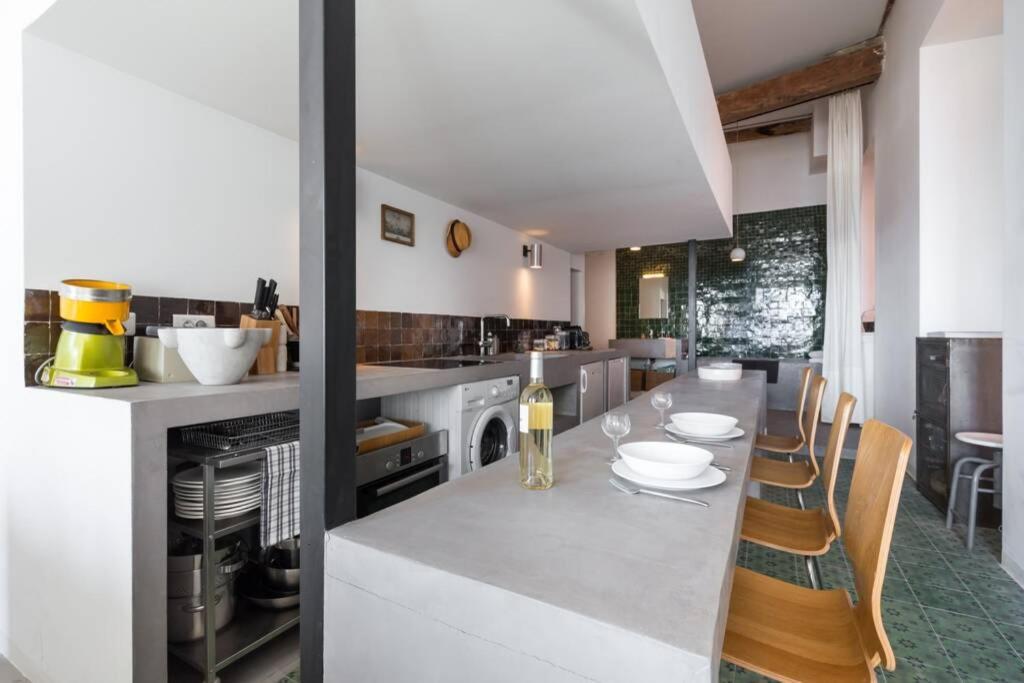 06J - Superb Duplex Loft With Ac - Sea View Διαμέρισμα Νίκαια Εξωτερικό φωτογραφία