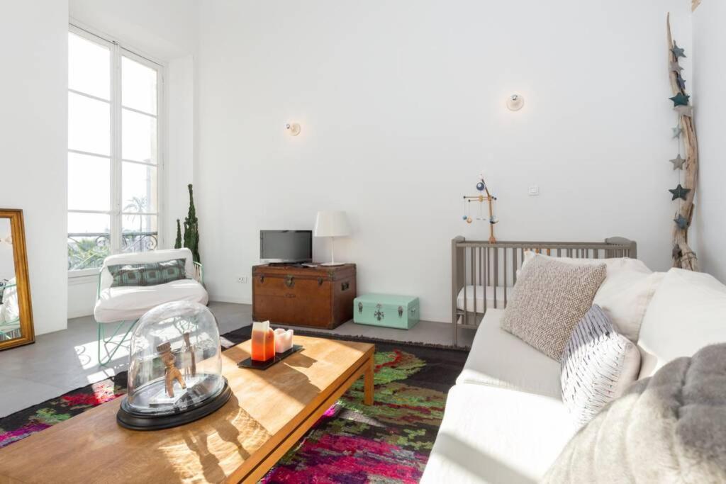 06J - Superb Duplex Loft With Ac - Sea View Διαμέρισμα Νίκαια Εξωτερικό φωτογραφία